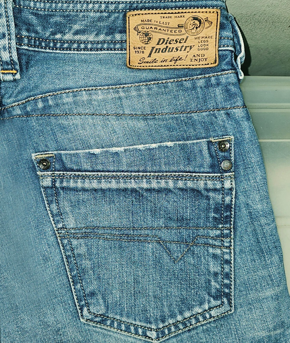 HOT AUTHENTIC Men's DIESEL TIMMEN Art 802E STRAIGHT BUTTON Denim