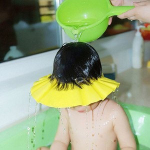 Bathroom Soft Shower Wash Hair Cover Head Cap Hat.for Child Toddler Kids SP