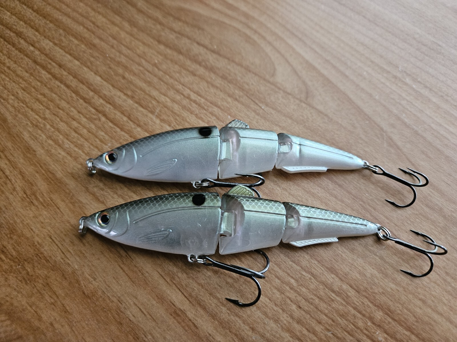 (2) Strike King Sexy Swimmer Jointed Swimbait Fishing Lures, DISCONTINUED - Image 1