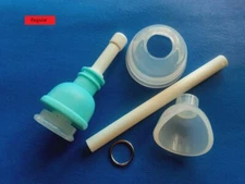 CAT II Q AID FOR PENIS FORESKIN RESTORATION w/Silicone Deep Pusher 