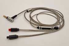 Silver Plated Audio Cable With Mic For Audio Technica ATH-IM01 ATH-IM50 IM70