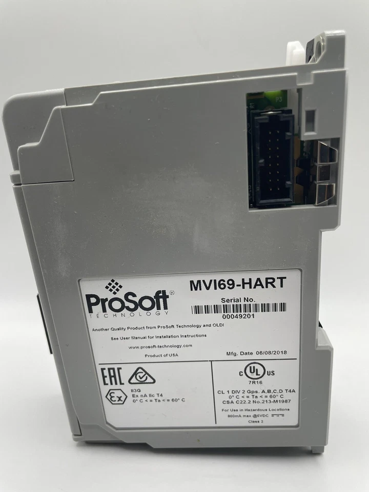 ProSoft MVI69-HART Communication Module - Image 3 of 4