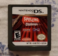 Spelling Challenges and More (Nintendo DS, 2007) (TESTED)