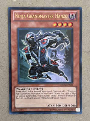 Yugioh! Ninja Grandmaster Hanzo - SHVA-EN022 - Ultra Rare - 1st