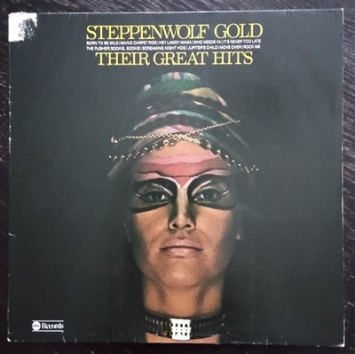 VINYL / LP  STEPPENWOLF-STEPPENWOLF GOLD THEIR GREAT HITS  1971  abc Records TOP