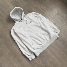 Sport-Tek Hoodie Mens XL Gray Giddy Embroidered Pullover Sweatshirt Casual Skate