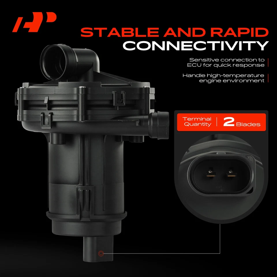 Bomba de inyección de aire secundaria A-Premium para Volkswagen Golf Jetta 1999-2002 SOHC Foto 4 de 4