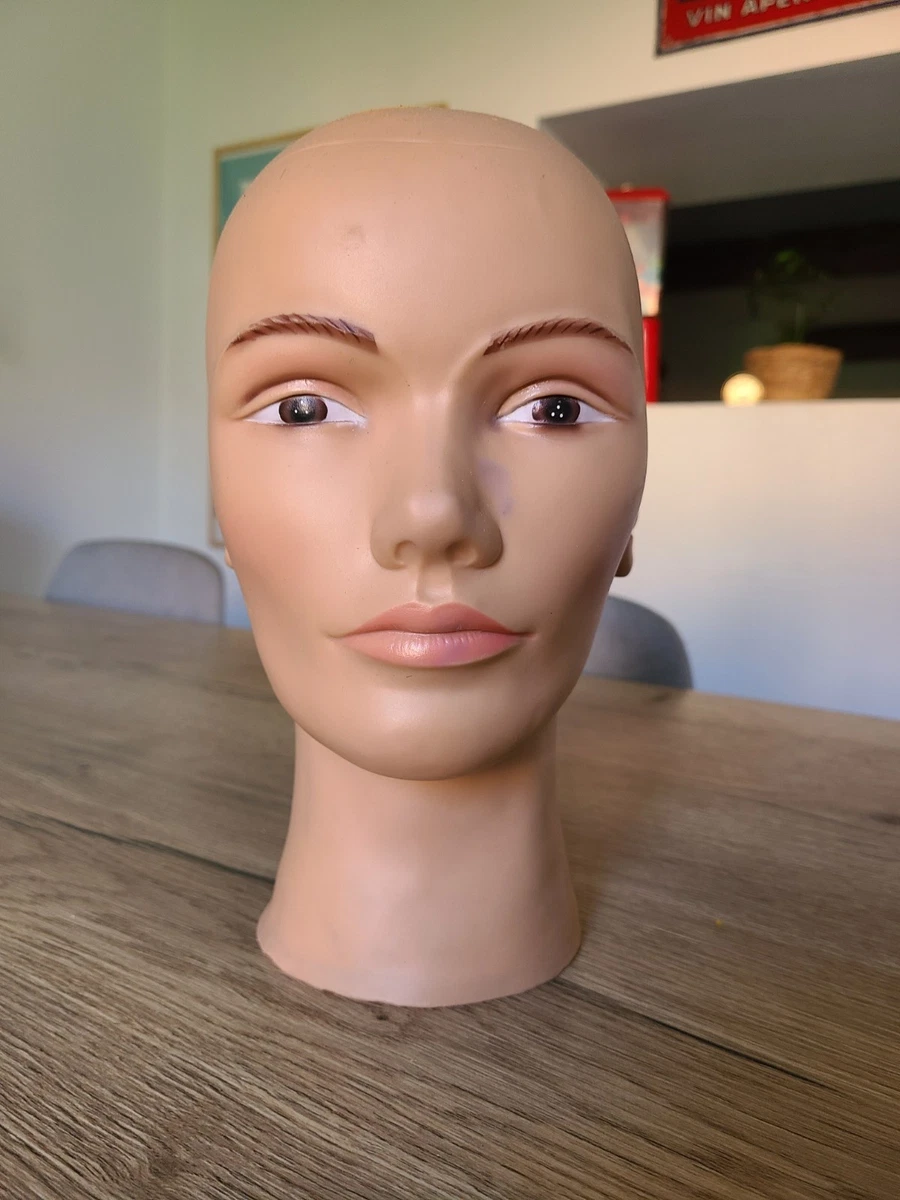 Tête De Mannequin Coiffure Homme - Cheveux Humains 100%, 10 Pouces, Pour Formation Salon