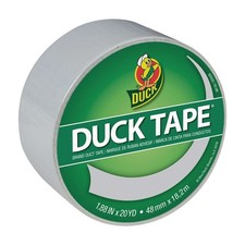 Duck Brand Solid Color Duct Tape: 1.88 in. x 60 ft. Dove Grey 