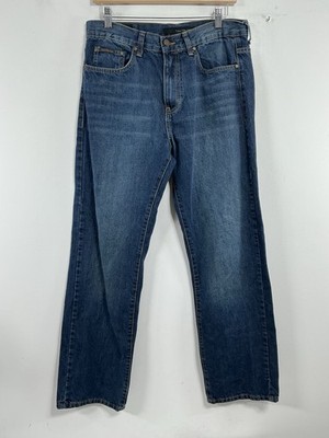 Men s Excellent Condition Calvin Klein Blue Jeans 30 Relaxed Straight Easy Fit 