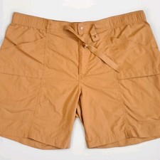 Eddie Bauer Mens XXL Ripstop Cargo Tech Shorts Adjustable Belt UPF 50 Hiking
