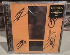SHINEDOWN Attention Attention CD With Autographed Insert 