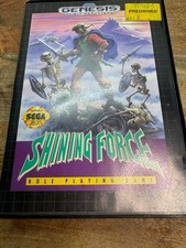 Shining Force (Sega Genesis, 1992) *No Manual* Cartridge In Box