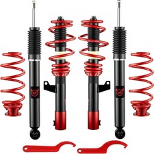 fits Volkswagen GTI MK5 MK6 2006-2014 Coilovers Lowering Kit Suspension Red