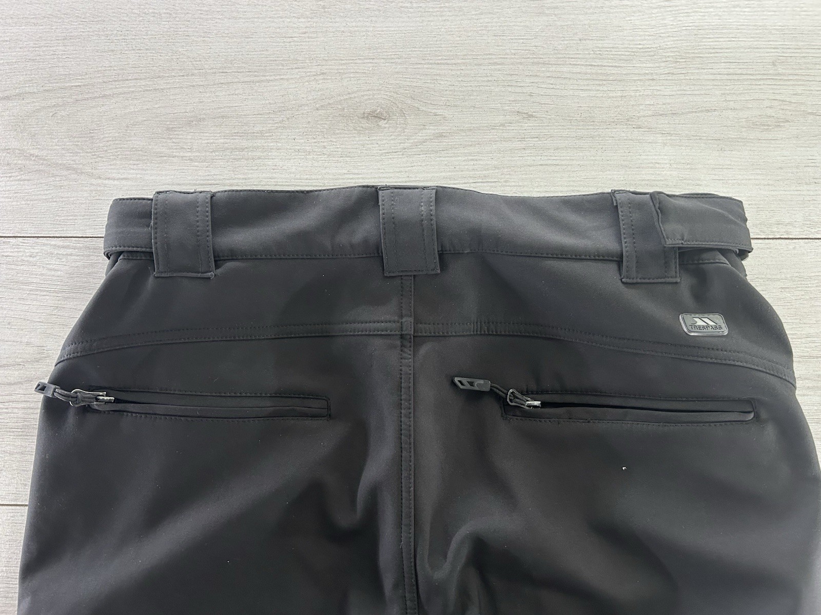 Trespass Softshell Trousers Black Waterproof Walk… - image 8