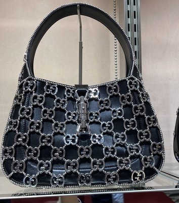 Gucci Jackie 1961 Leather and crystals bag - BNWT