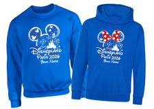 Personalized Disney Family Trip 2026 Sweatshirt Hoodie Custom Name Castle