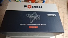 Förch Rührwerk 1600 W – Leistungsstarkes Doppelrührwerk für Putz, Mörtel & mehr