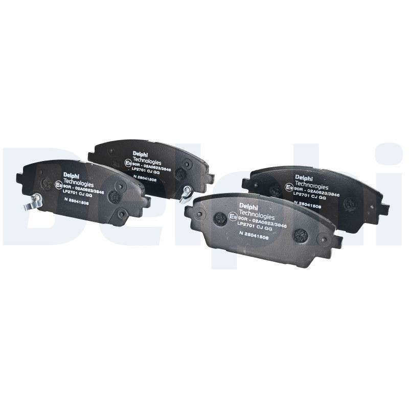 Für DELPHI HAMULCE LP2701 BRAKE PADS FRONT - Bild 5