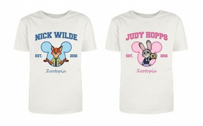 Nick Wilde Judy Hopps Zootopia Shirt, Disney Paar passendes T-Shirt, Disney Geschenk