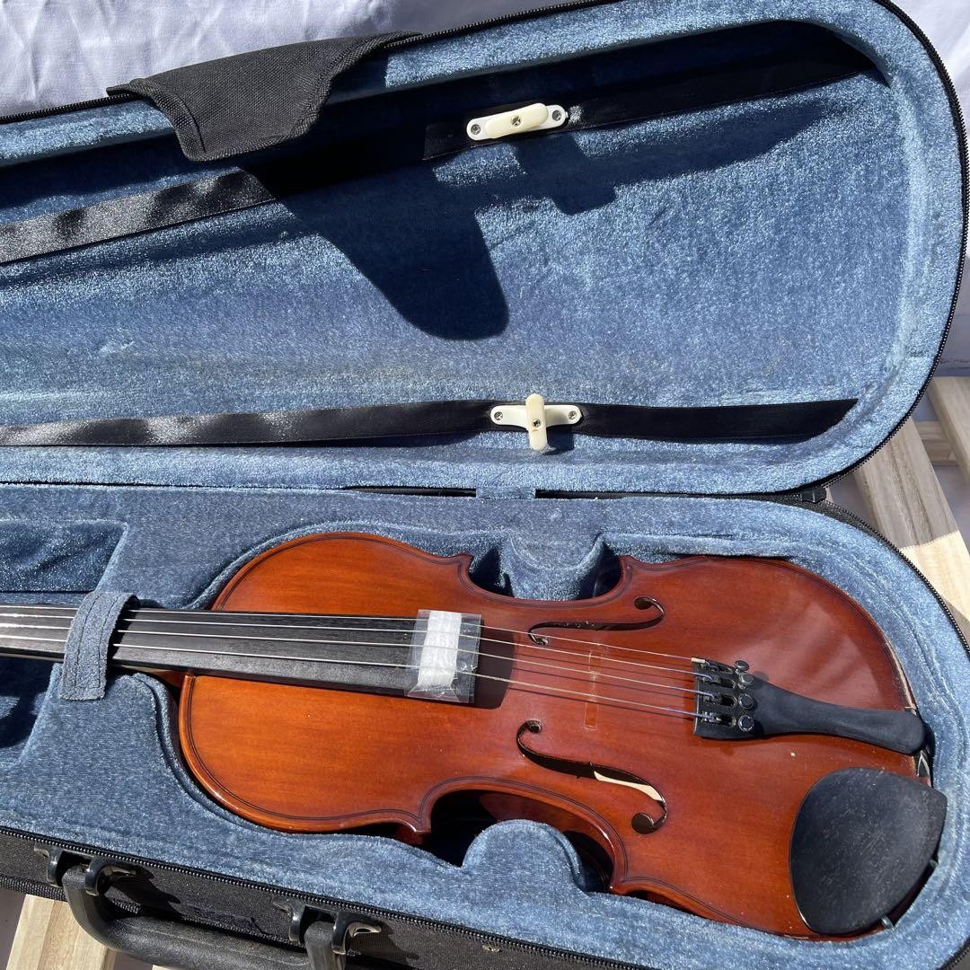 【駒なし安価】Ena エナViolin 恵那楽器 ヴァイオリン NO1 4/4 恵那バイオリン No1 4/4 大人用サイズ 未使用弓 ケース エナ