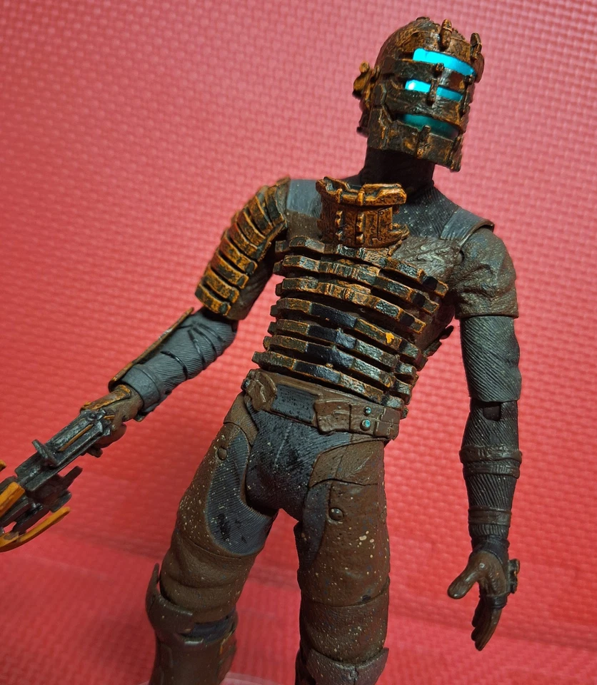 Neca Dead Space Isaac Clarke Action Figure With Plasma Cutter Working Light - Image 3 of 4