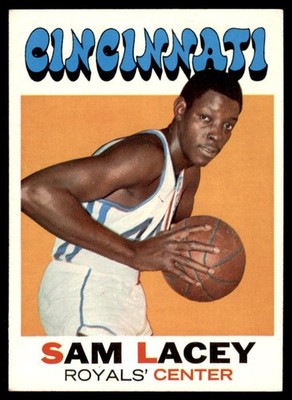 1971-72 Topps #57  SAM LACEY   RC   Cincinnati Royals   NM-MT