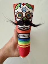Wąsy Sugar Skull Blade Putter Cover Etui Etui na putter Pokrowiec na kij Golf Fun