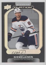 2021-22 Upper Deck Ovation Rookies Standing 372/500 Markus Niemelainen #121 uk2