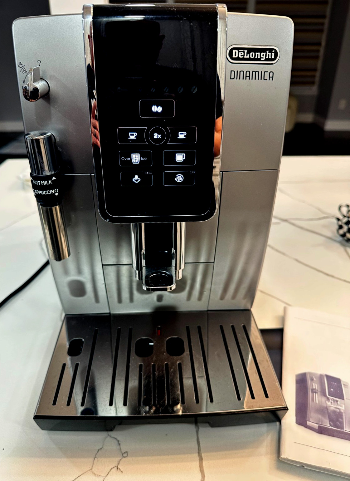 DeLonghi ECAM35025SB Dinamica Automatic Coffee Espresso Capp