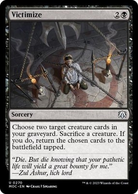 Victimize - NM U : Commander: MOM