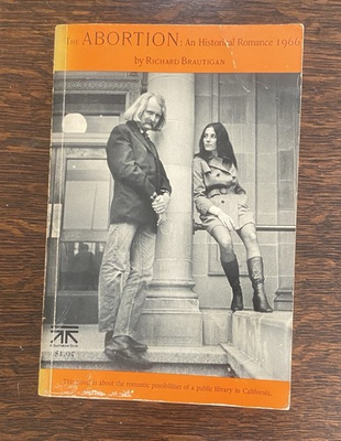 #ad Vintage “The Abortion” by Richard Brautigan RARE 1971 7th printing Paperback $50.00