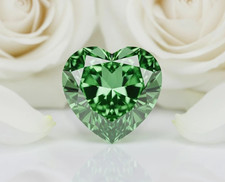 Natural Heart Cut Green Diamond 1 CT VVS1 D Grade Loose Diamond Stone Gift