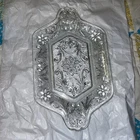 Indiana Glass Depression Tiara 9" Vintage Sandwich Serving Tray Candy Dish