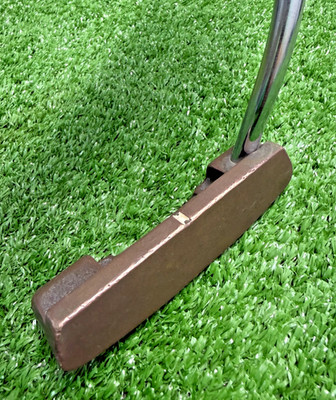 PING Karsten Cushin Slotted Blade Brass Putter / Steel / 35.5'' /   sa9547