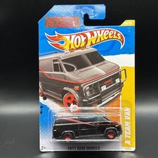 Hot Wheels 2011 New Models 39/50 A Team Van 1983 GMC Vandura 3500 w Protector 