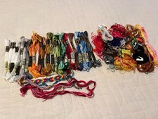 27 Piece DMC Floss Multi-Color  Braided Projects  Loose Threads Clean 6
