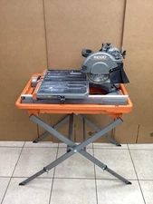 Ridgid 12 Amp 8 in. R4041CN Blade Corded Wet Tile Saw NO Extention Plastic PCS