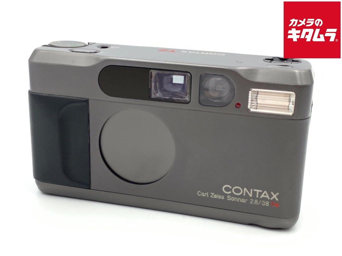 CONTAX T2 Titanium Black FilmCamera -EXC- `9874 | eBay
