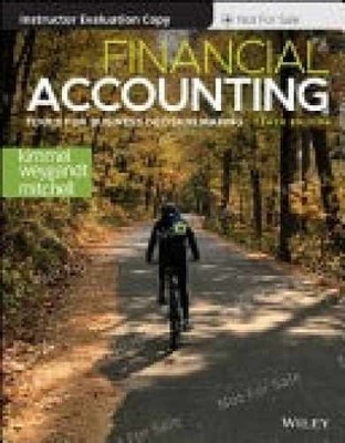 Financial Accounting Tools for - Hardcover, by Kimmel Paul D.; - Acceptable n