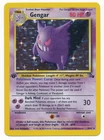 1999 POKEMON FOSSIL HOLO RARE 1ST EDITION GENGAR #5/62 UNLIMITED NEAR MINT