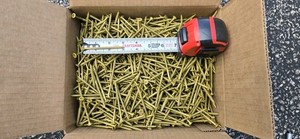 10 lbs of 3" Premium Decking Screws. Not original packaging. New.