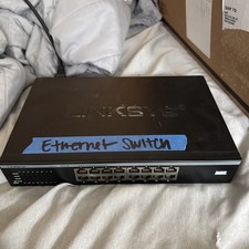 Used Linksys EtherFast 4116 EF4116 16-Port 10/100Mbps Ethernet Switch