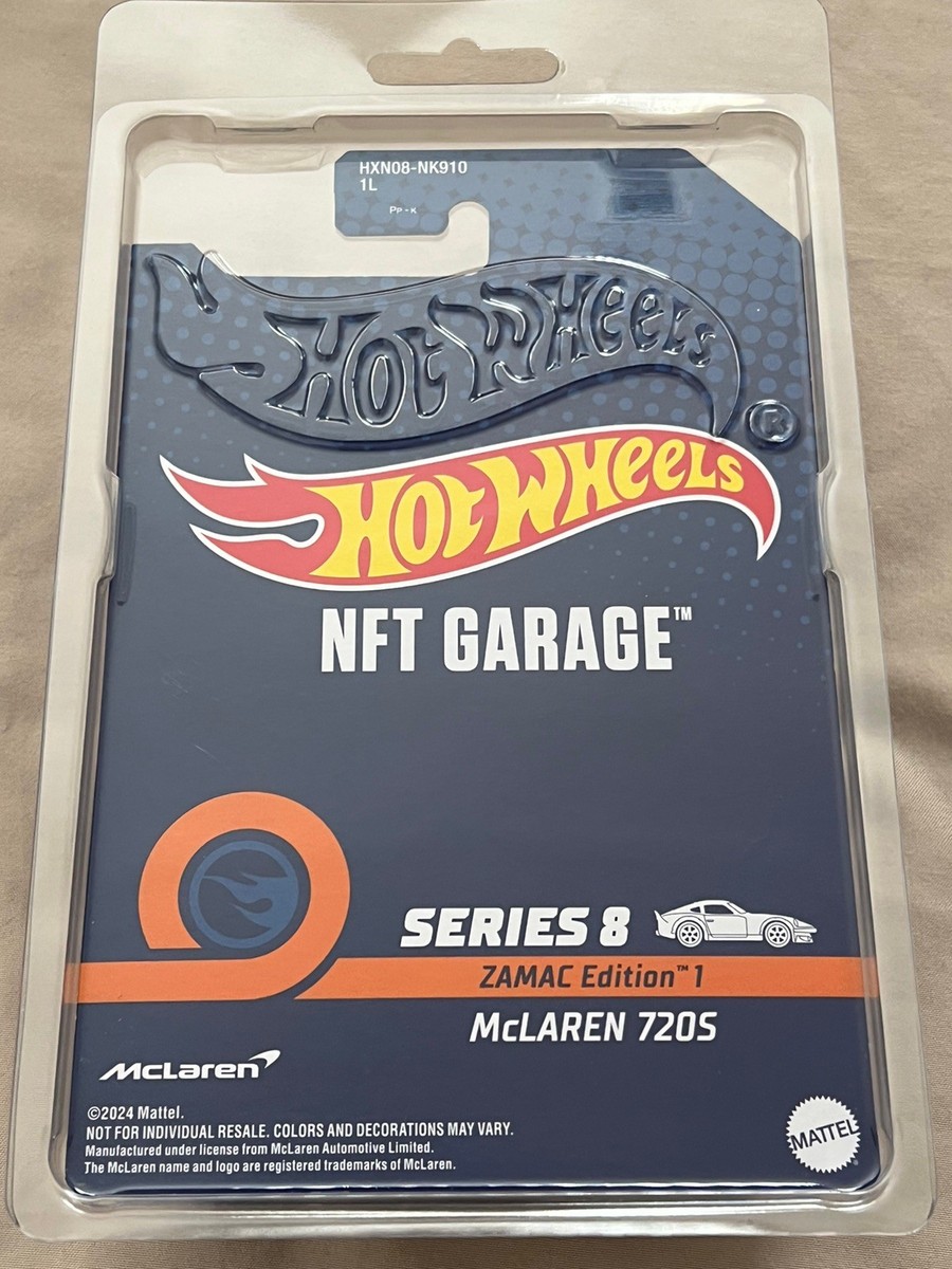 Hot Wheels NFTG Garage Series 8 - McLaren 720S Zamac Edition