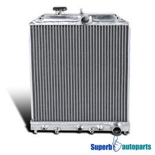 Fits 1992-2000 Honda Civic 93-97 Del Sol Auto At Racing Aluminum Radiator
