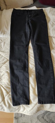Damen Jeans Hose Röhrenjeans Skinny Slim Fit Crash Look Stretch Gürtel XS-XL