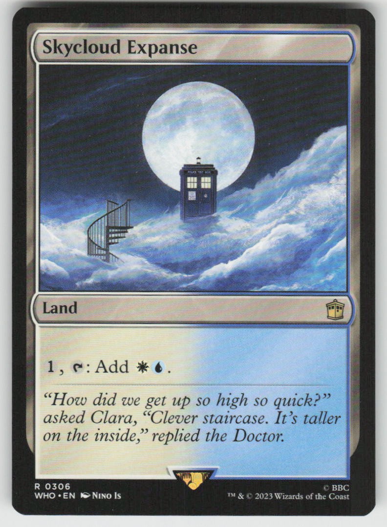 Skycloud Expanse Rare Universes Beyond: Doctor Who 306 MTG Near Mint