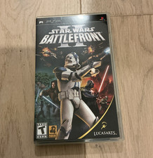 LucasArts Star Wars Battlefront II Sony PSP Manual Multiplayer T NTSC-U/C
