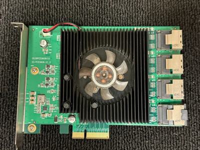 16 Port SATA PCI-e 2.0 x4 Card - SI-PEX40097