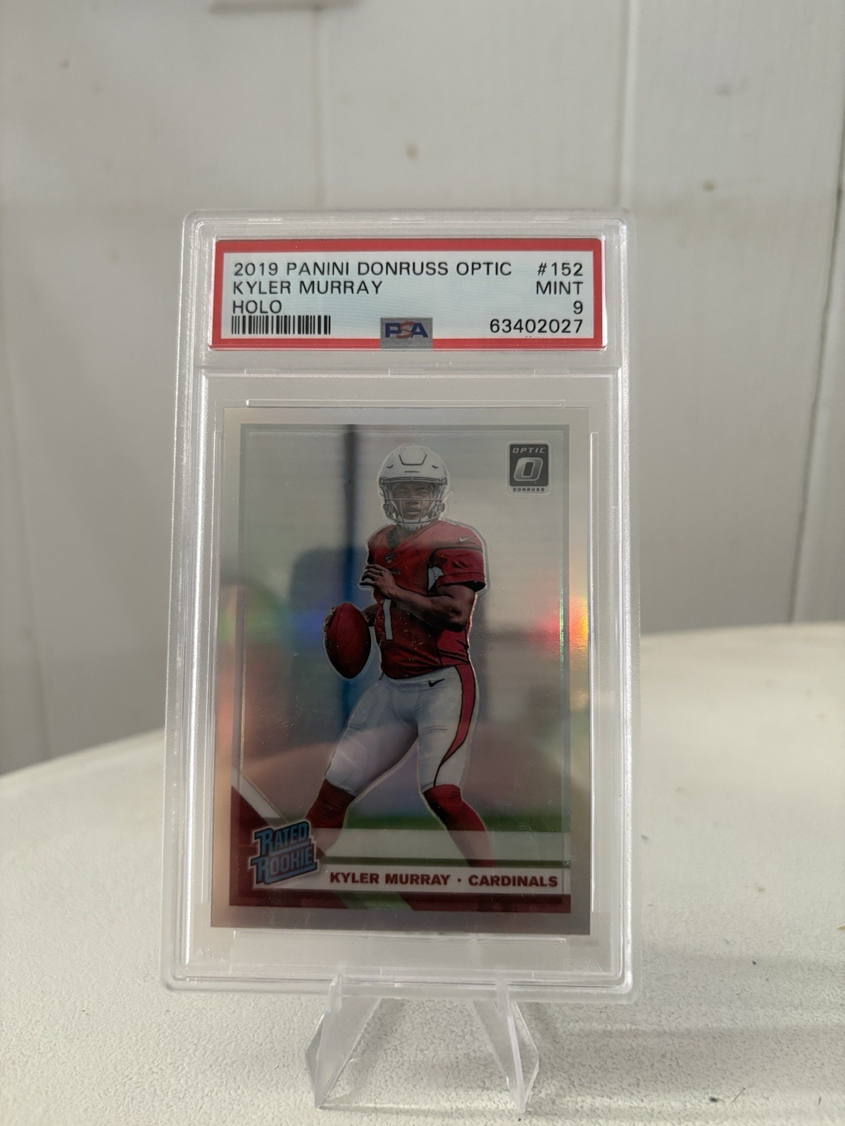 2019 Panini Donruss Optic - Rated Rookie Kyler Murray #152 Holo Prizm (RC)
